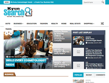 Tablet Screenshot of kyun-search.com
